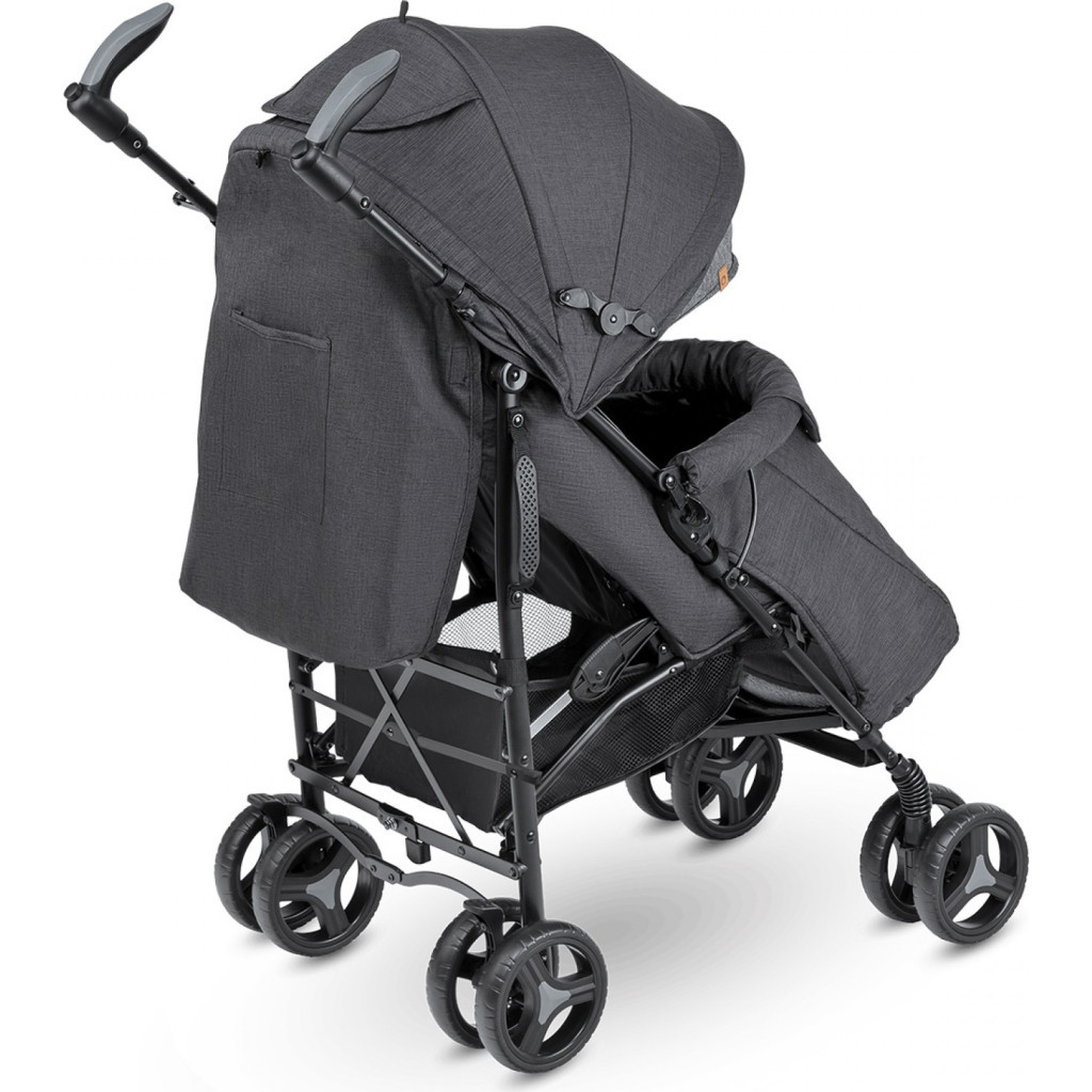 Коляска Lionelo Irma Black/Dark Grey (LO-IRMA BLACK) - зображення 6