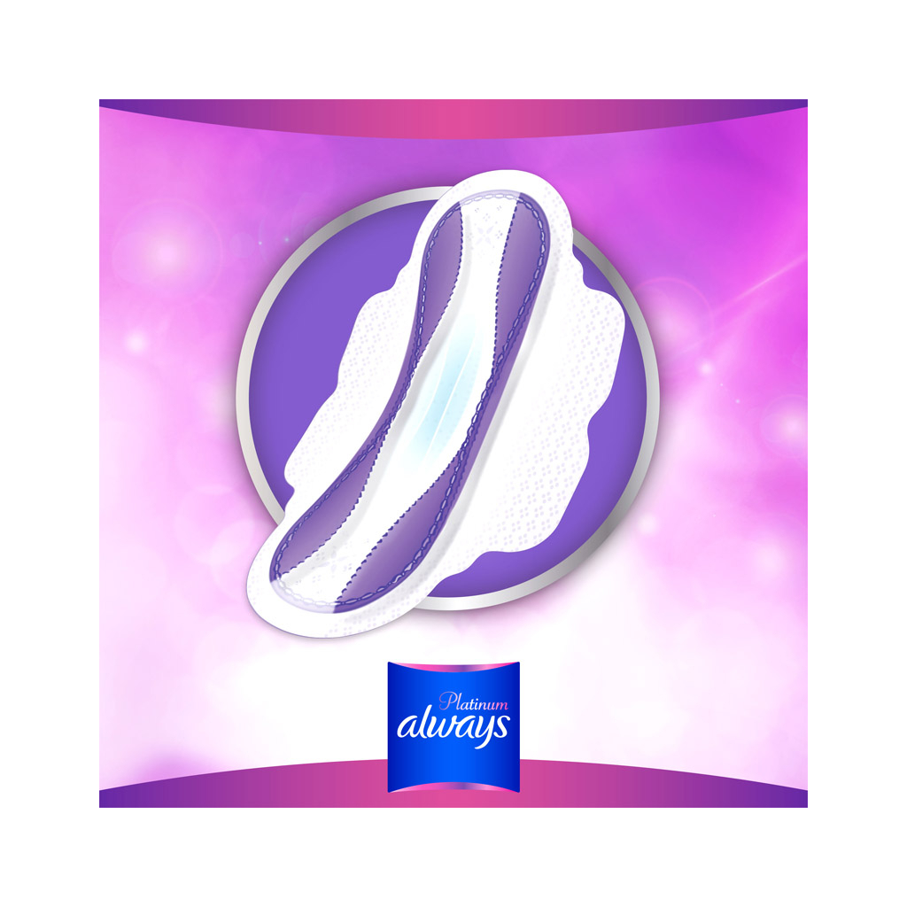 Гігієнічні прокладки Always Platinum Super Plus Single 7 шт (8001090430625) - зображення 8