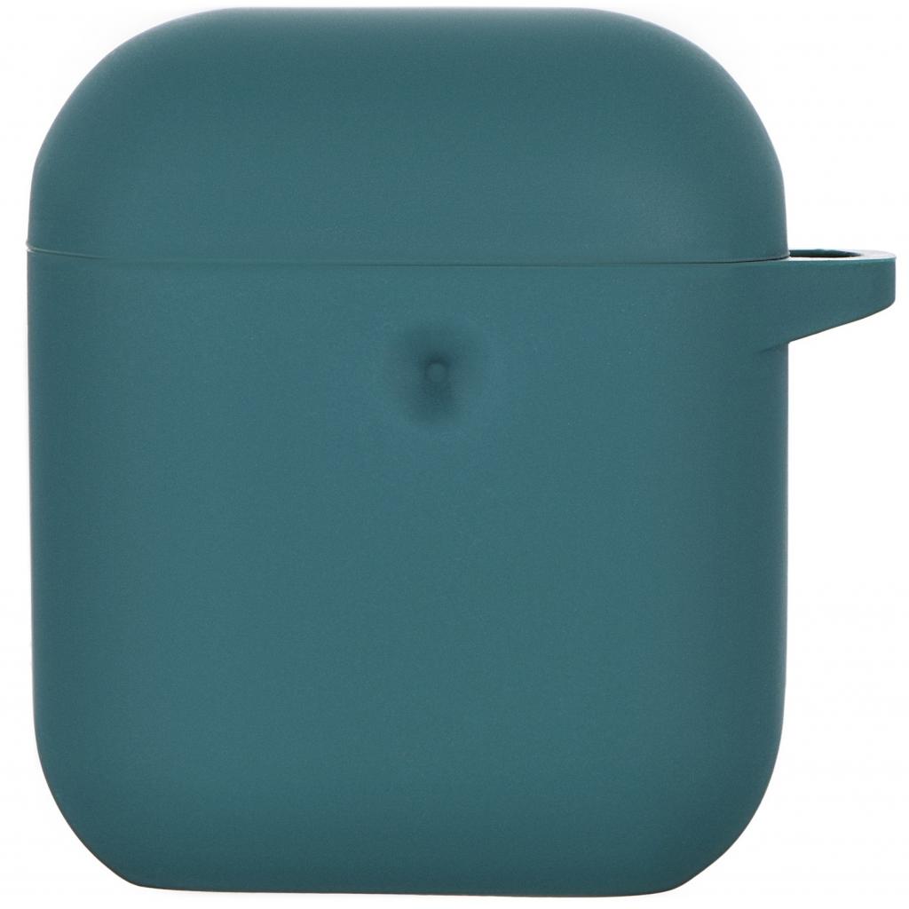 Чохол для навушників 2E для Apple AirPods Pure Color Silicone 3.0 мм Star Blue (2E-AIR-PODS-IBPCS-3-STB) - зображення 1