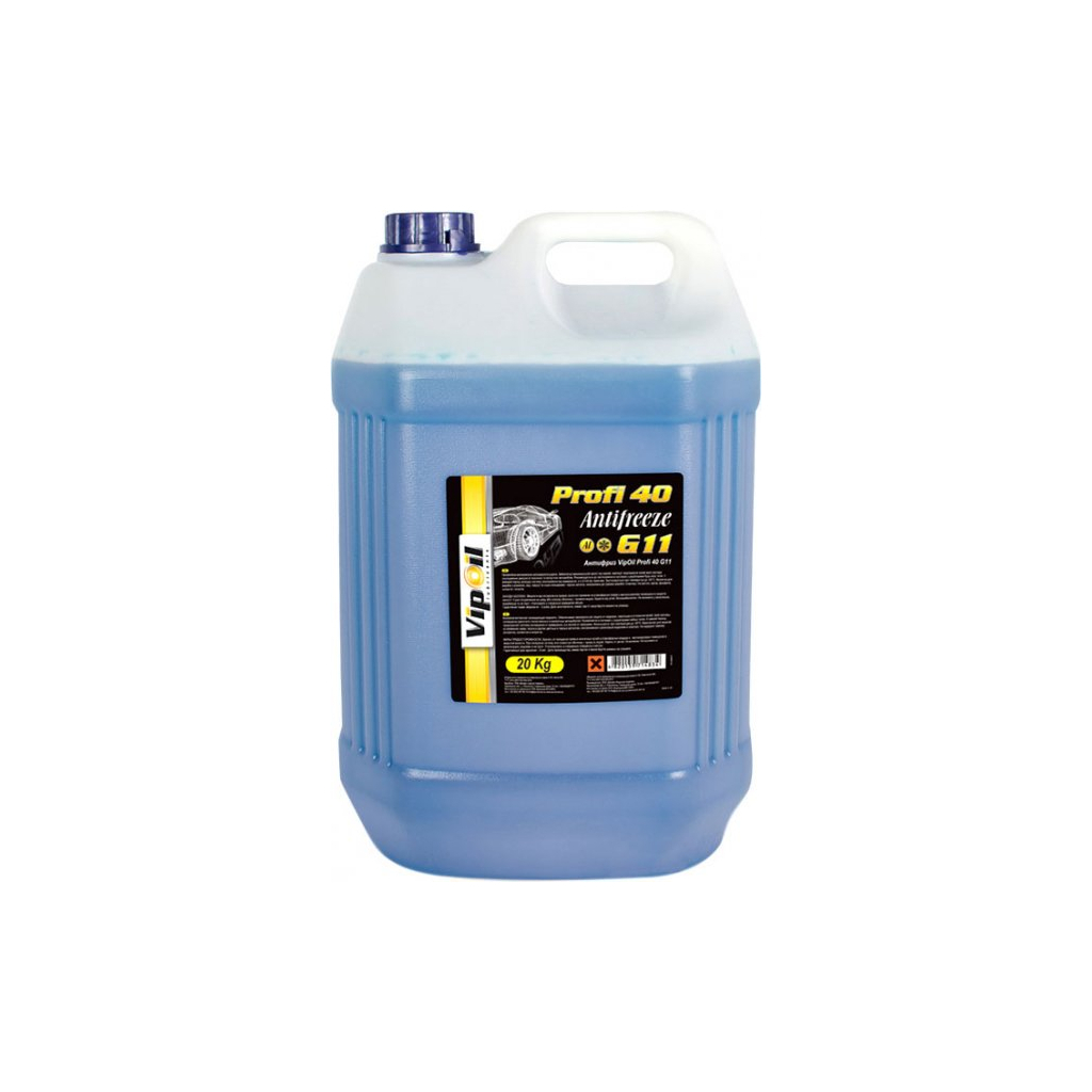Антифриз VIPOIL G11 MEGA 40 blue 20 кг (701363) - зображення 1