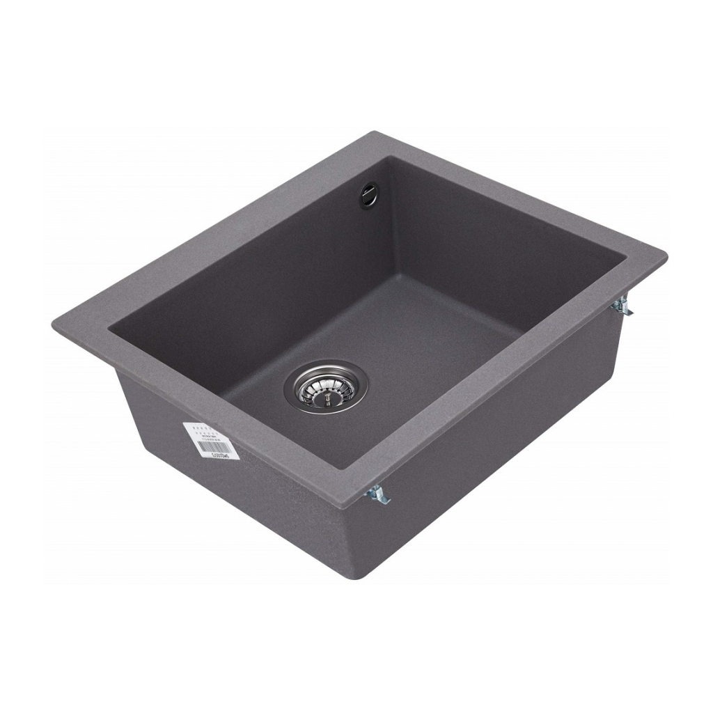 Мийка кухонна Elleci Q 105 on top titanium 73 - зображення 3