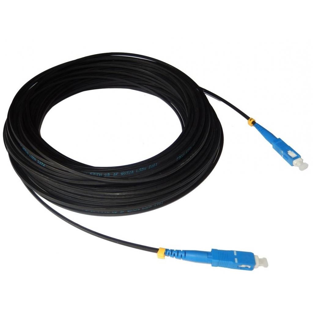 Оптичний патчкорд Cor-X SC/UPC-SC/UPC, Simplex, Singlemode, 25м (DP-SC/UPC-SC/UPC-25 Flex) - изображение 1