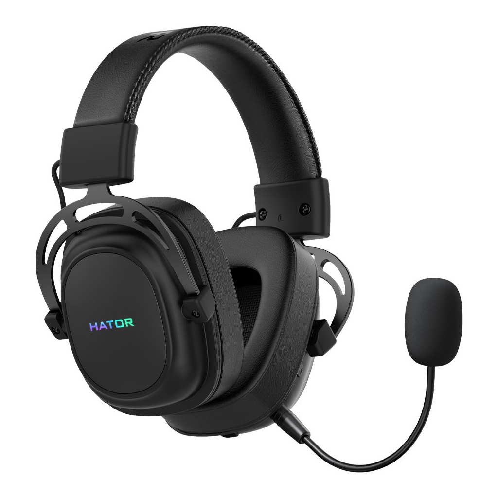Навушники Hator Hypergang Wireless Tri-mode Black (HTA-850) - зображення 3