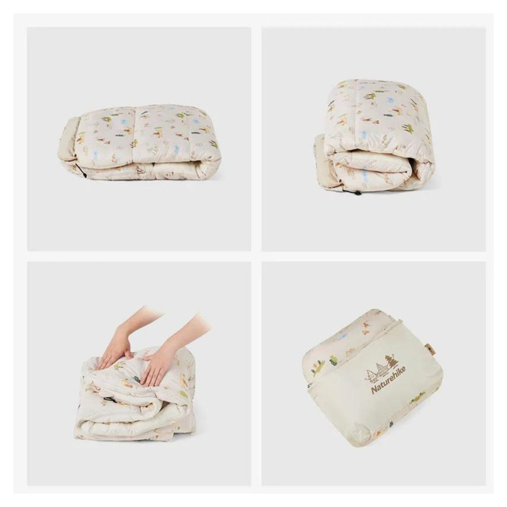 Спальний мішок Naturehike B180 CNH22SD001 Baby Beige (6927595799611) - зображення 3