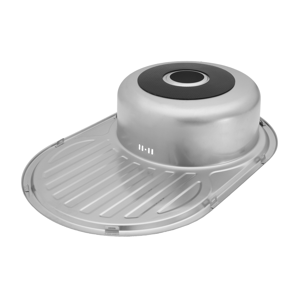 Мийка кухонна Kroner Dekor-7750 08180 (CV022784) - зображення 4