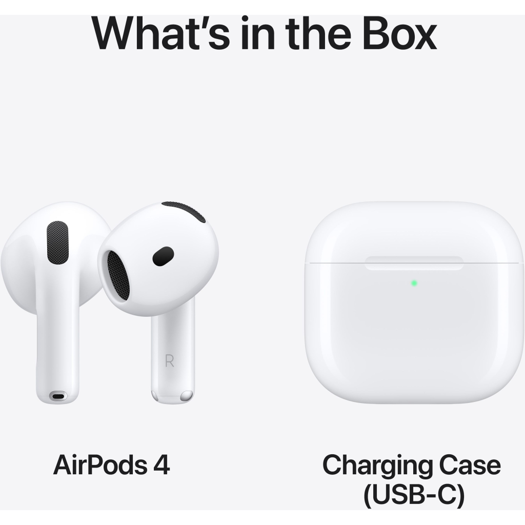 Навушники Apple AirPods 4 (MXP63ZE/A) - зображення 8