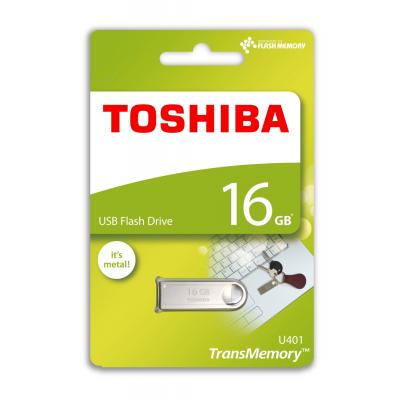 USB флеш накопичувач Toshiba 16GB Owari Metal USB 2.0 (THN-U401S0160E4) - зображення 4