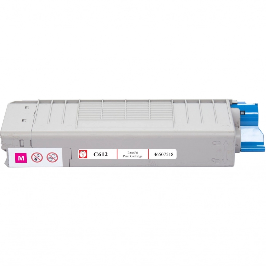 Тонер-картридж BASF OKI C612/ 46507518 Magenta (KT-46507518) - изображение 3