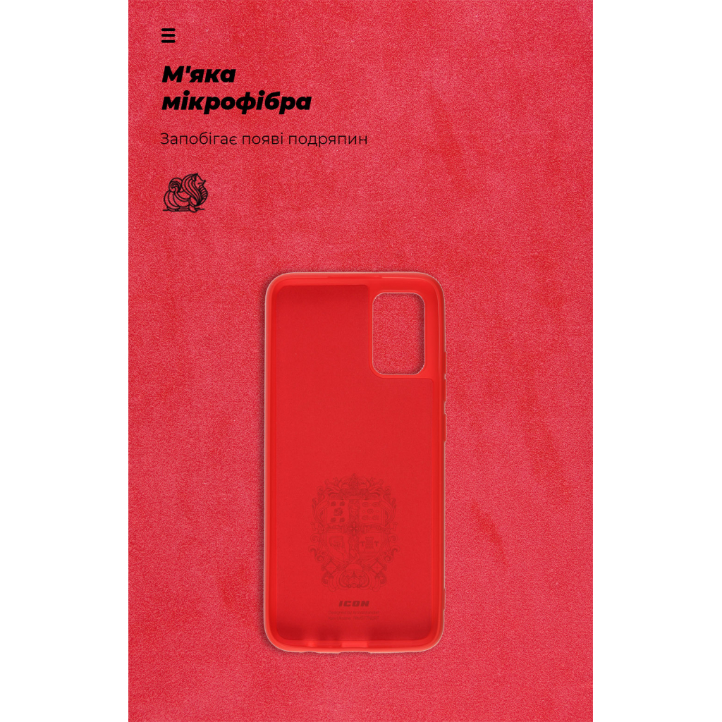 Чохол до мобільного телефона Armorstandart ICON Case для Samsung A02s (A025) Red (ARM61762) - зображення 4