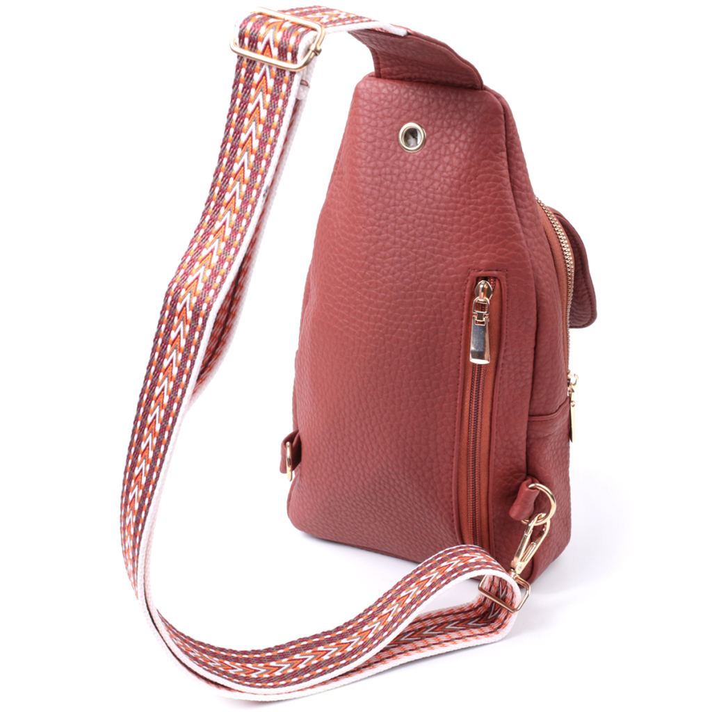 Сумка Vintage З екошкіри Бордова (22762) - зображення 2