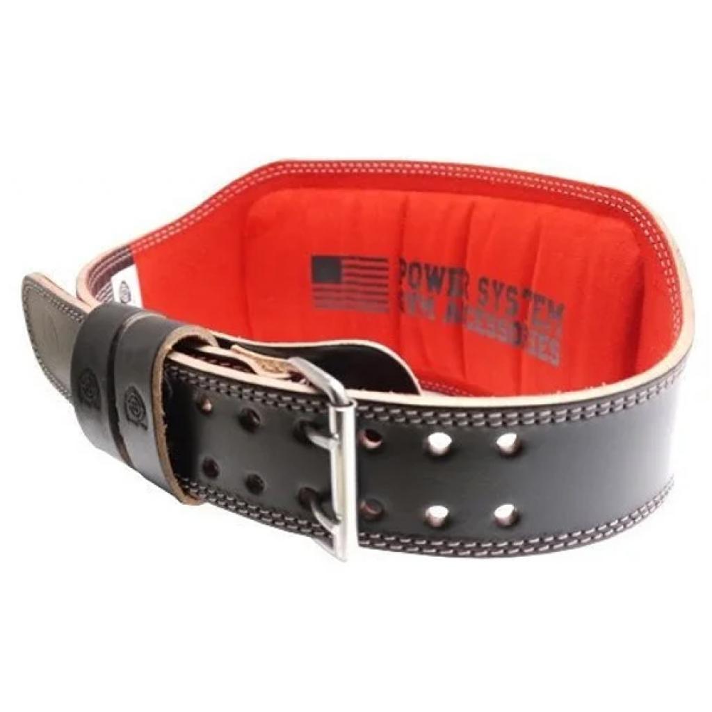 Атлетичний пояс Power System Elite PS-3030 Black/Red S (PS-3030_S_Black-Red) - зображення 3