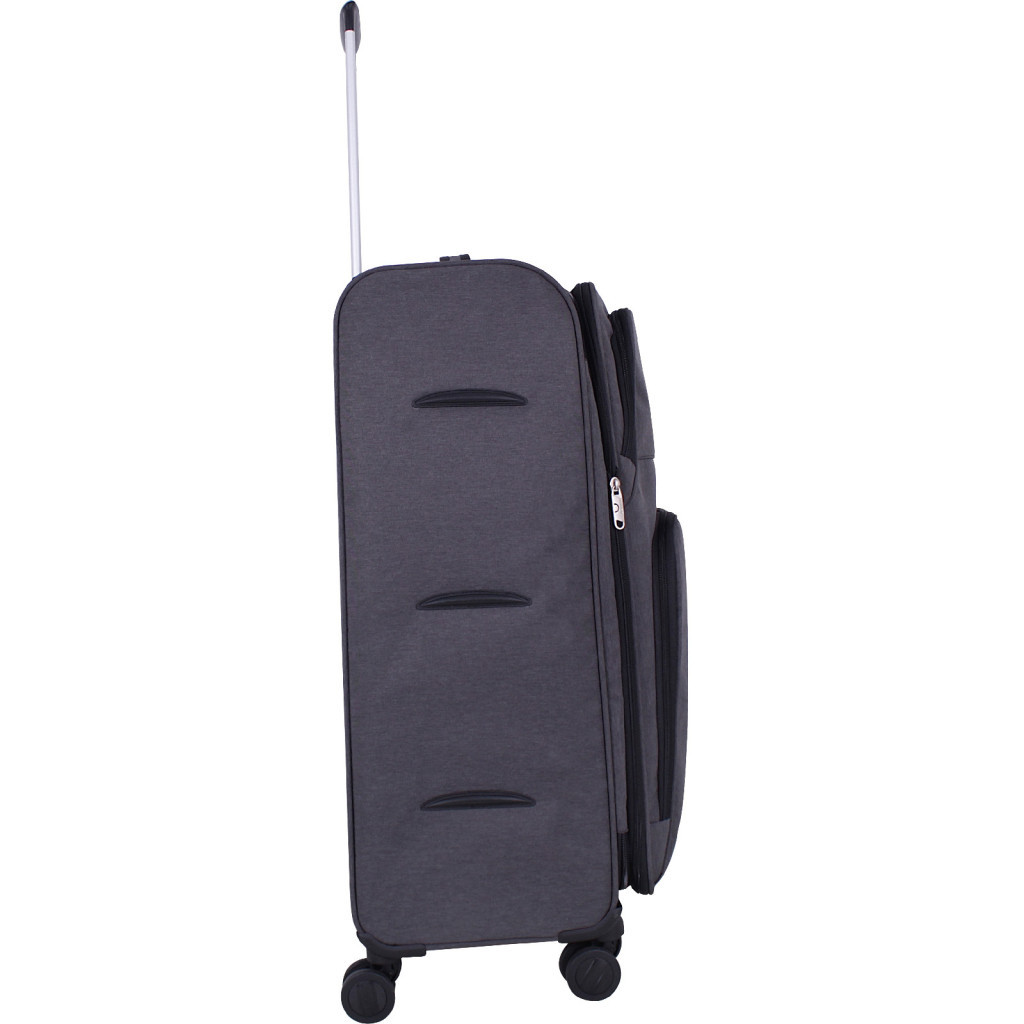 Валіза Bagland Валенсія велика 83 л. антрацит (003796927) (972915828) - зображення 3