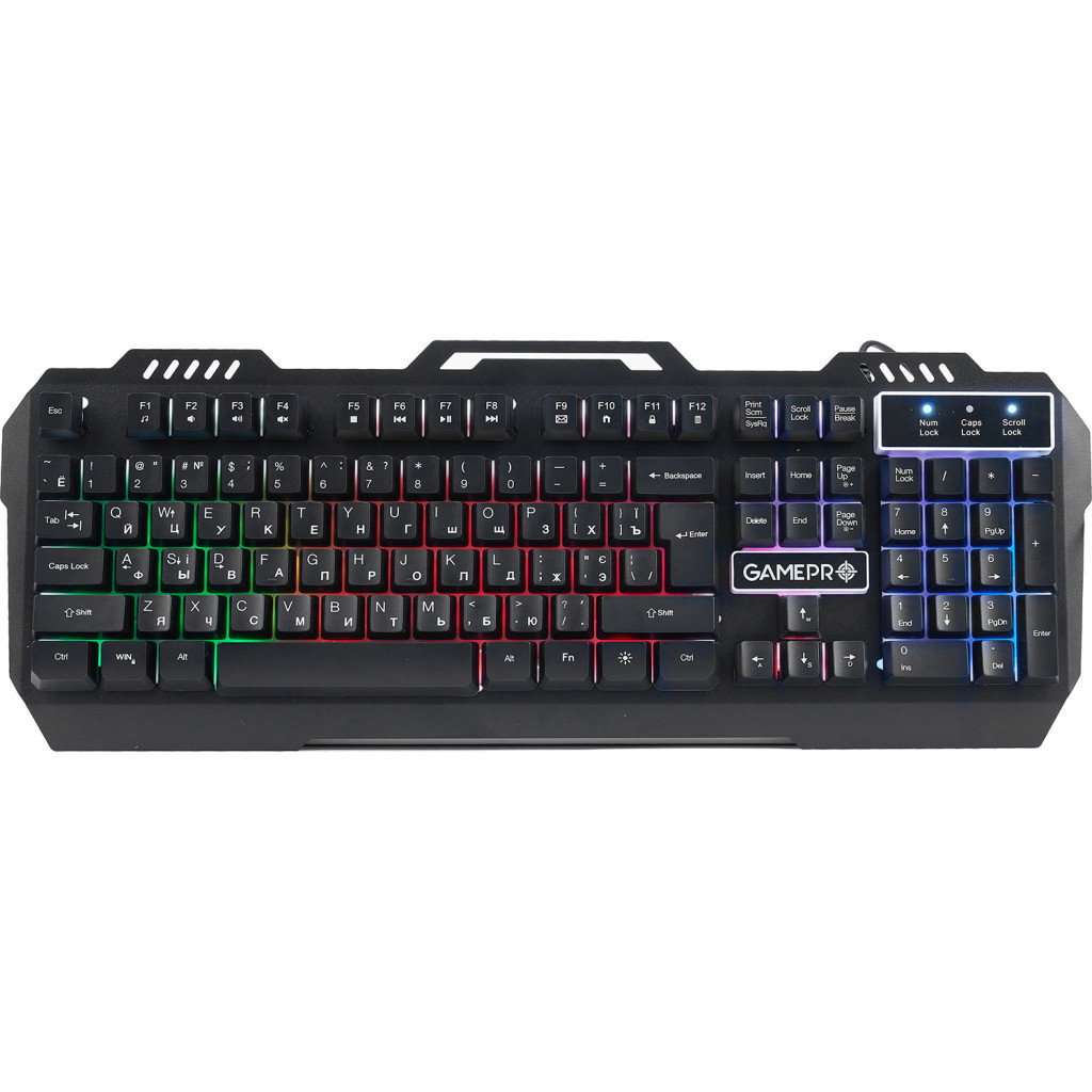 Клавіатура GamePro GK510 USB Black - зображення 1