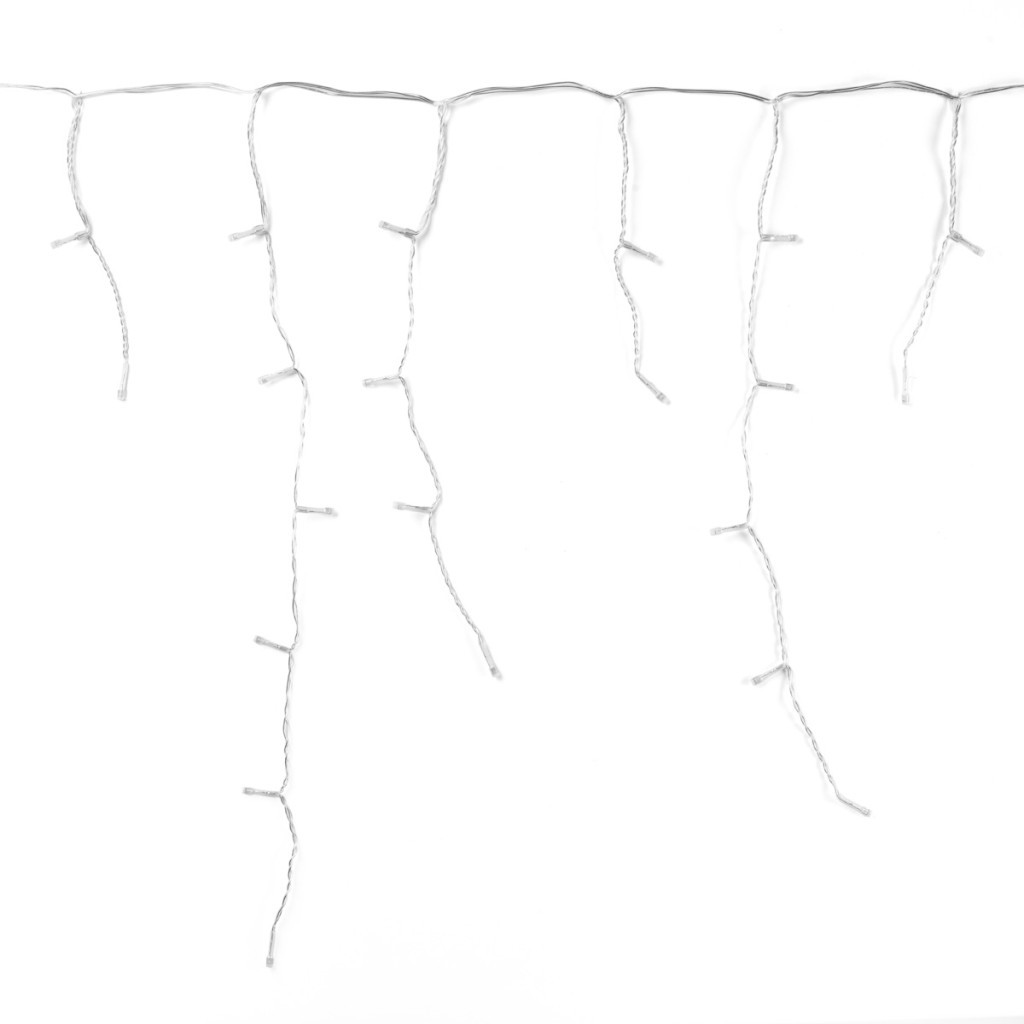 Гірлянда Twinkly Smart LED Icicle RGB 190, BT + WiFi, Gen II, IP44 (TWI190STP-TEU) - зображення 5