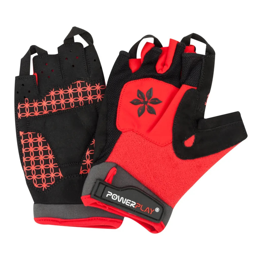 Велорукавиці PowerPlay 5284 A Червоні XS (SALE_5284A_XS_Red) - зображення 4