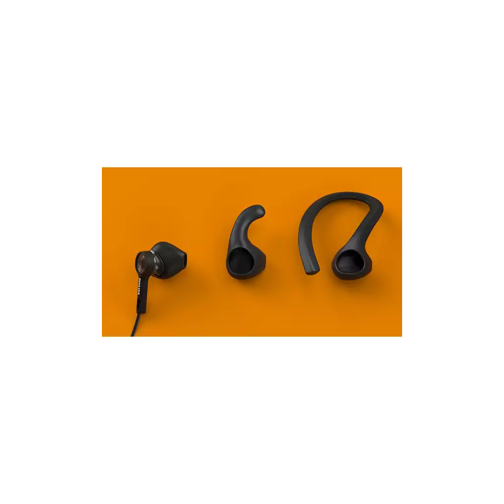 Навушники Philips TAA3206 In-ear IP57 Wireless Mic (TAA3206BK/00) - зображення 4