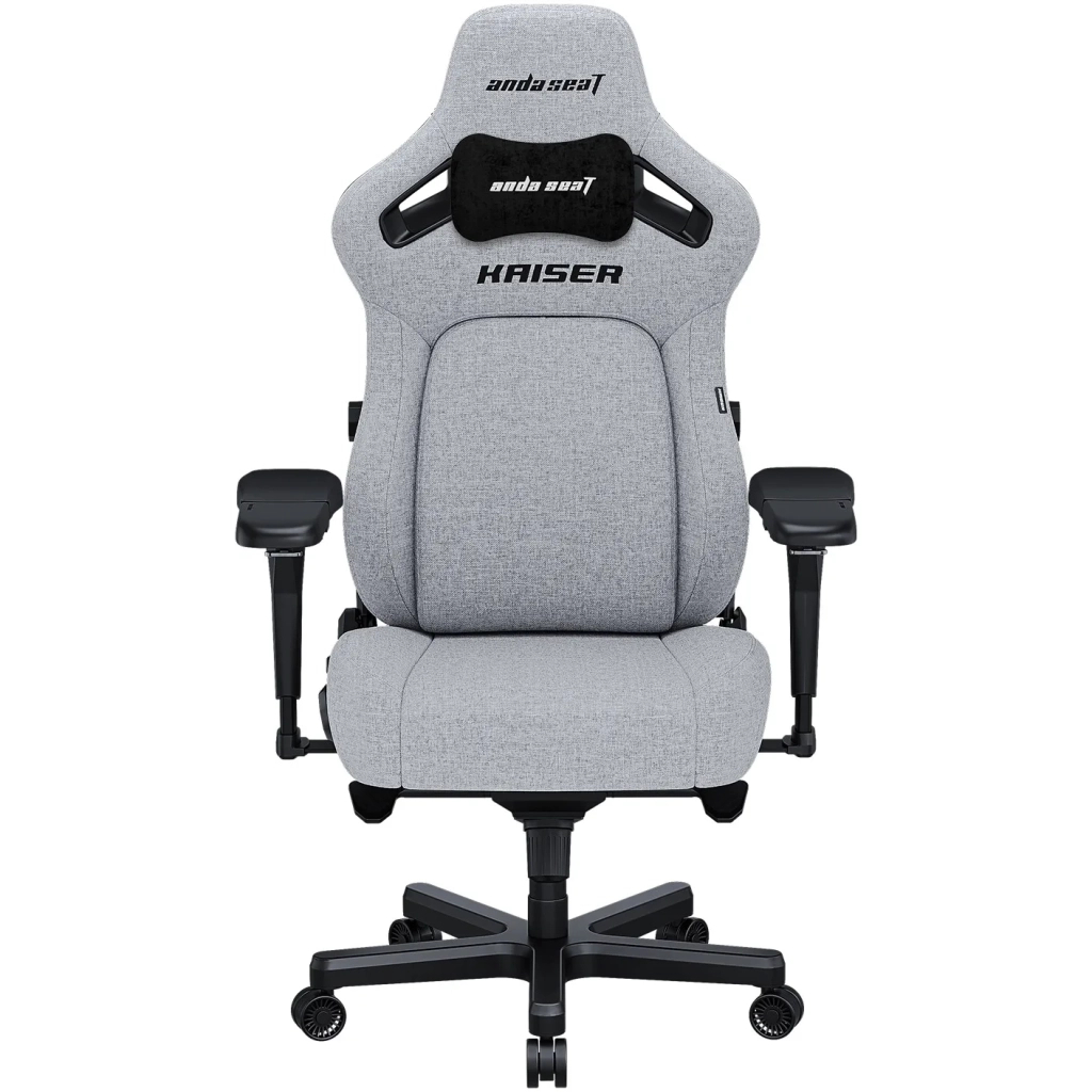 Крісло ігрове Anda Seat Kaiser 4 Fabric Size XL Grey (AD12YDDC-XLL-20-G-CF) - изображение 1