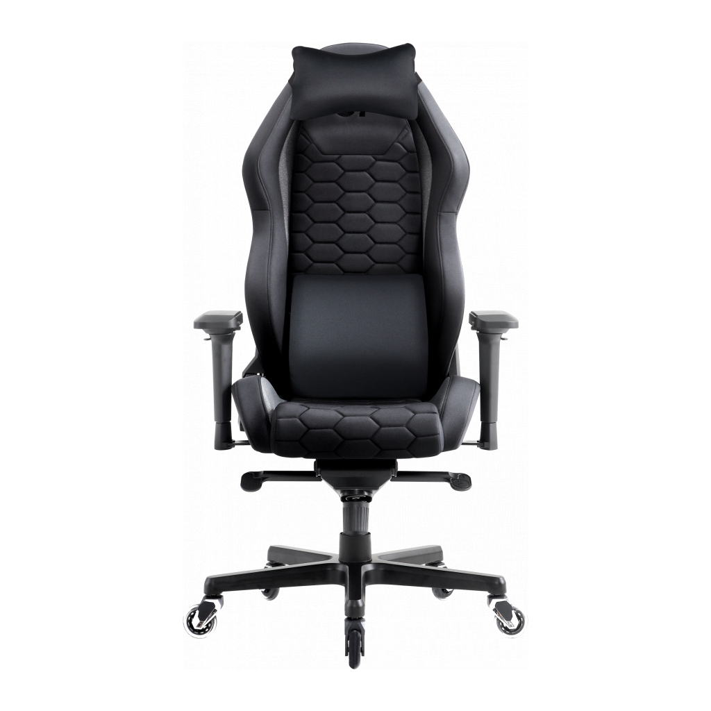 Крісло ігрове GT Racer X-3105 Black/Gray (X-3105 Fabric Black/Gray) - зображення 5