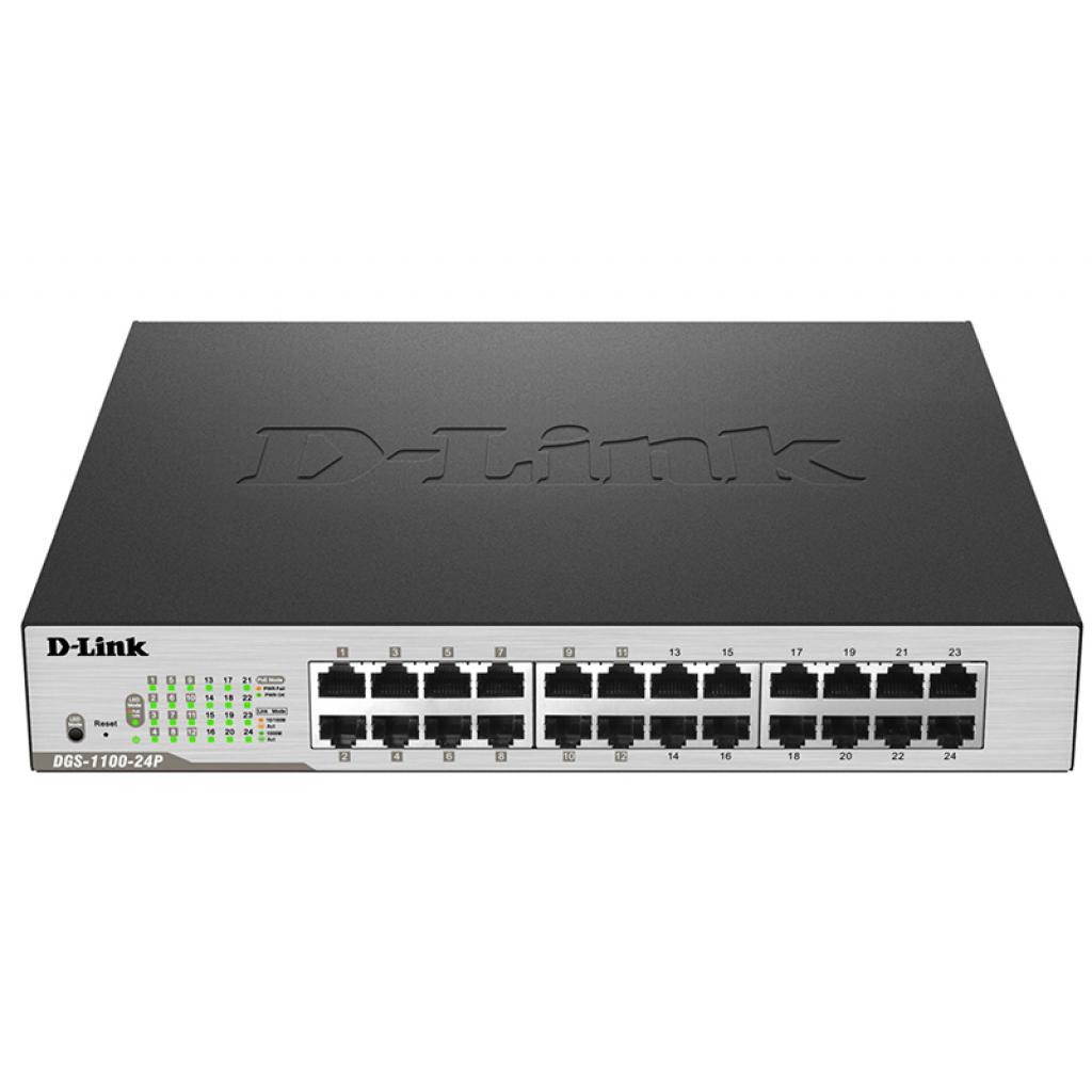 Комутатор мережевий D-Link DGS-1100-24P - зображення 1