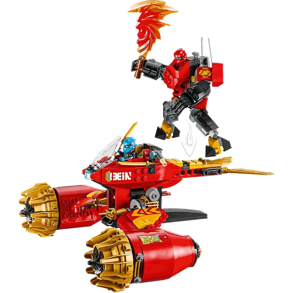Конструктор LEGO Ninjago Штормовий робот-вершник Кая (71830) - зображення 7