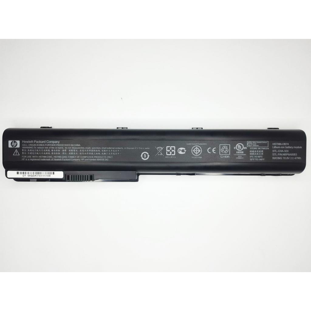 Акумулятор до ноутбука HP Pavilion DV7 HSTNN-OB74, 4300mAh (47Wh), 6cell, 10.8V (A41633) - зображення 1