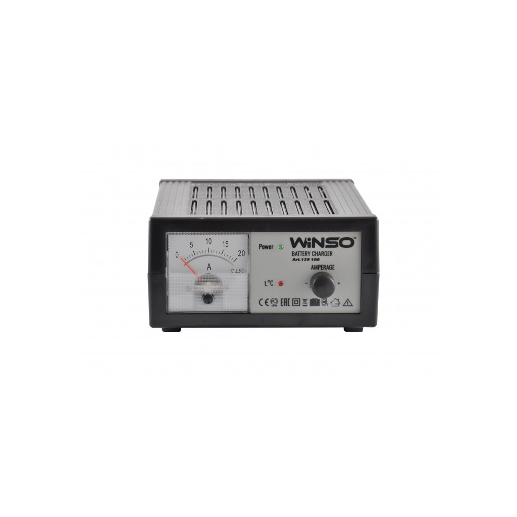 Зарядний пристрій для автомобільного акумулятора WINSO 139100 - зображення 2