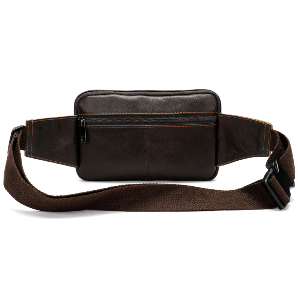 Сумка Vintage На пояс Коричнева (14726) - зображення 2