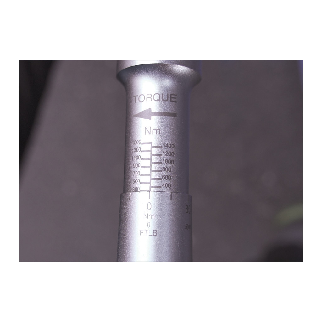 Ключ KING TONY дінамометричний 1" 300-1500 NM (34862-2DG) - зображення 5