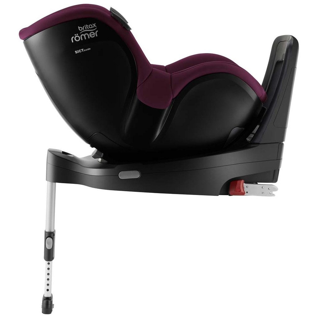 Автокрісло Britax-Romer Dualfix isense Burgundy Red з платформою (2000035115) - зображення 12