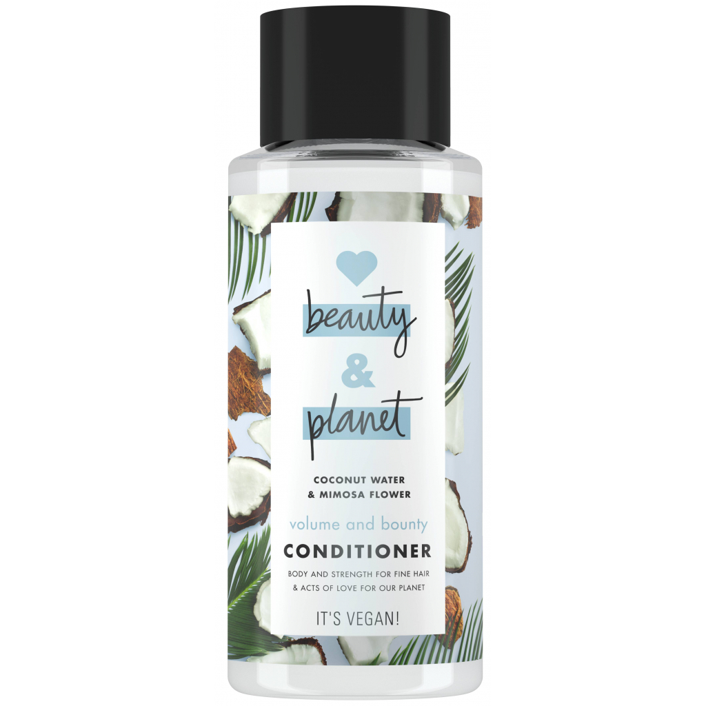 Кондиціонер для волосся Love Beauty&Planet Об'єм та щедрість 400 мл (8714100797433) - зображення 1