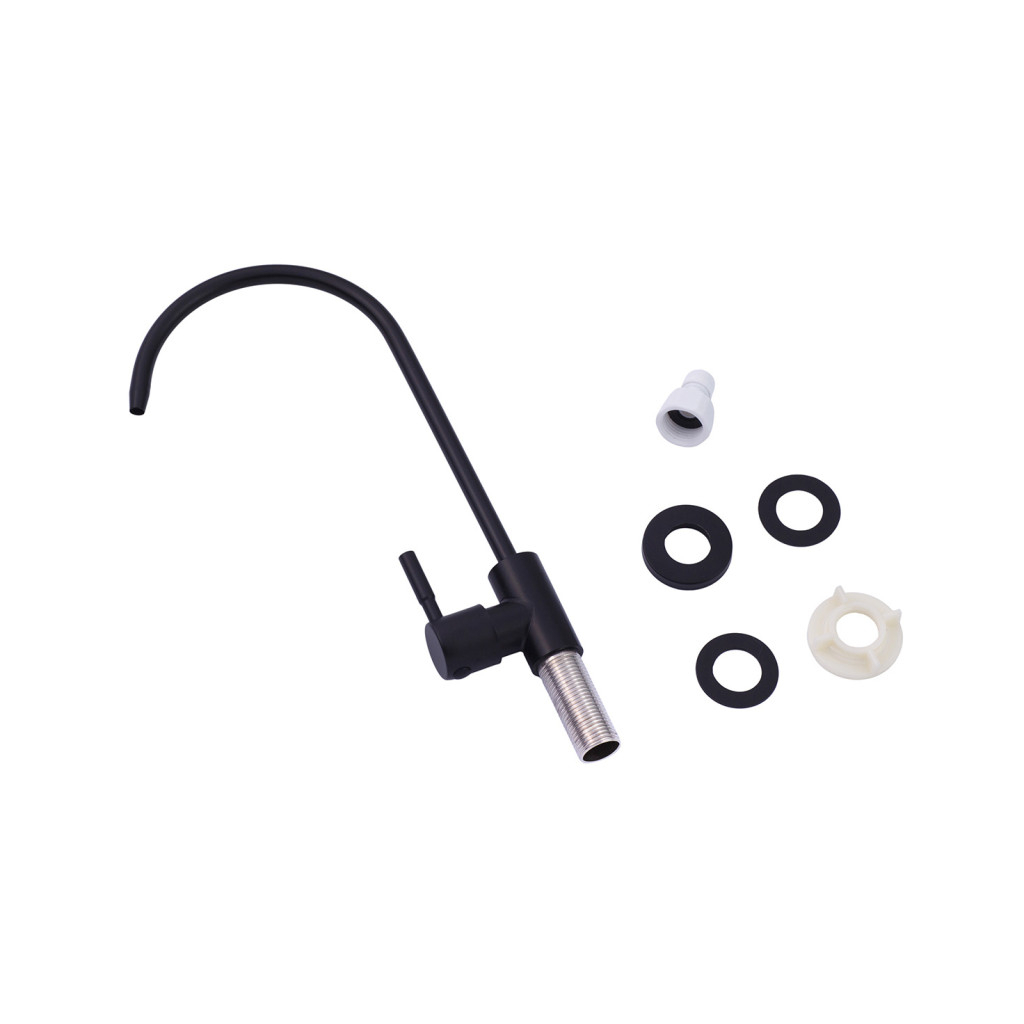 Мийка кухонна Kroner Schwarze-SET7545NBPVD (CV033805) - зображення 9