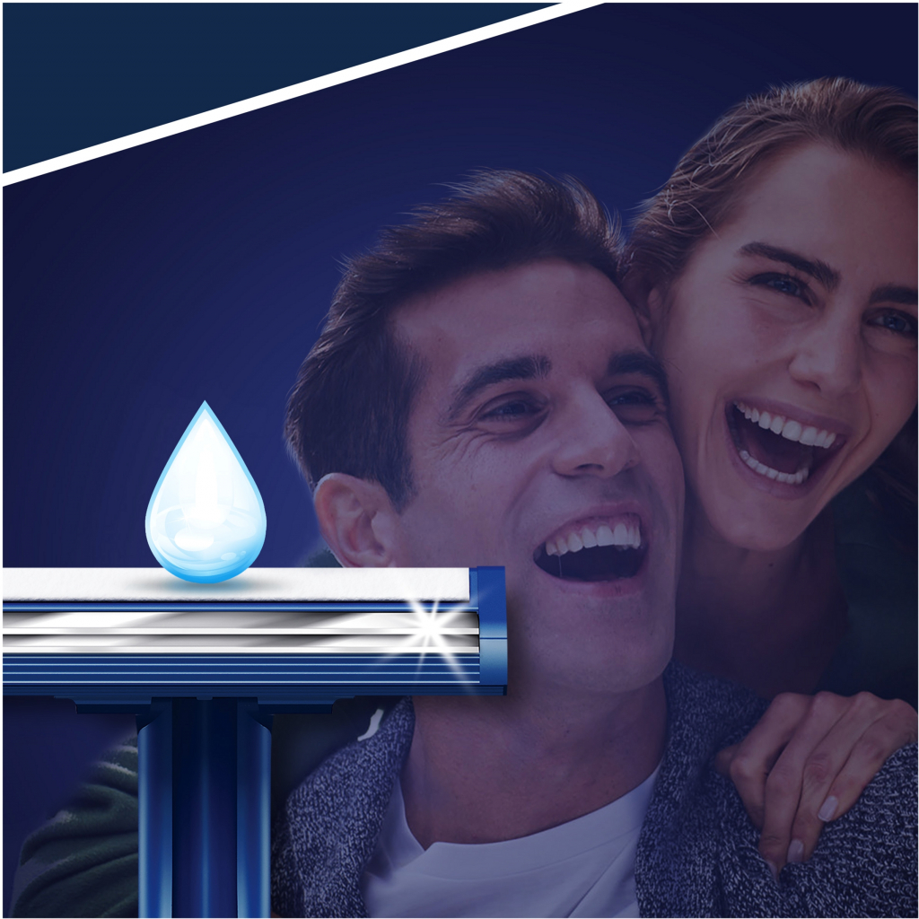 Бритва Gillette одноразова Blue 2 5 шт (7702018849031) - зображення 4