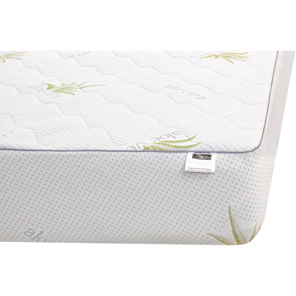 Наматрацник MirSon №1031 Alberto Bamboo Aloe Vera 90х200 см (2200001502987) - зображення 4