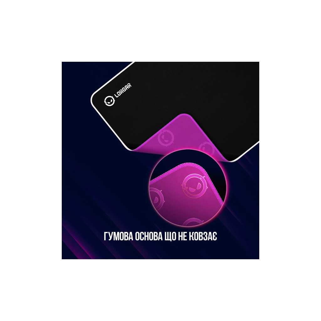 Килимок для мишки Lorgar Legacer 753 Black (LRG-CMP753) - изображение 11