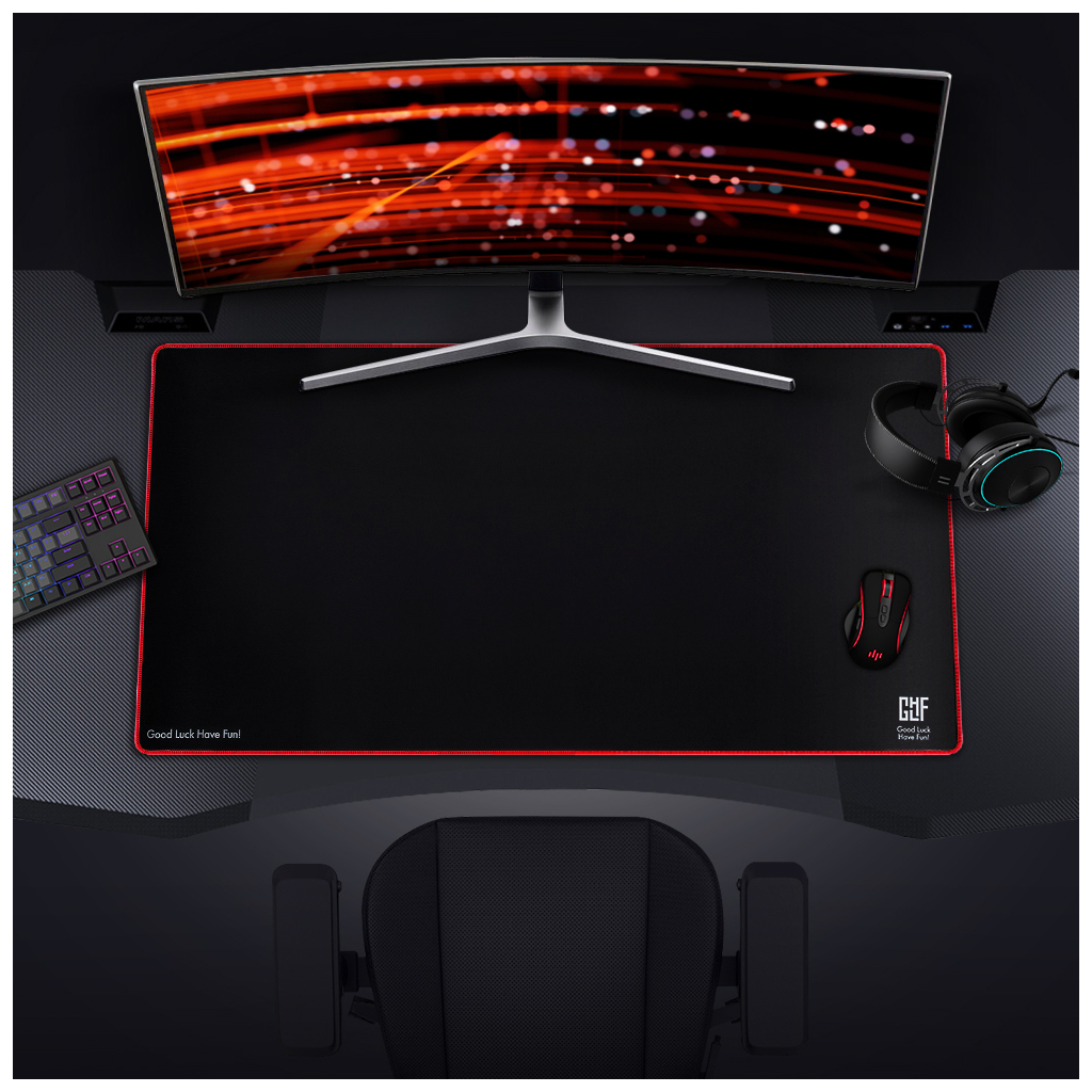 Килимок для мишки ABYstyle GLHF Speed ХXL Black (FGLMP2021PROF0XXL) - зображення 5