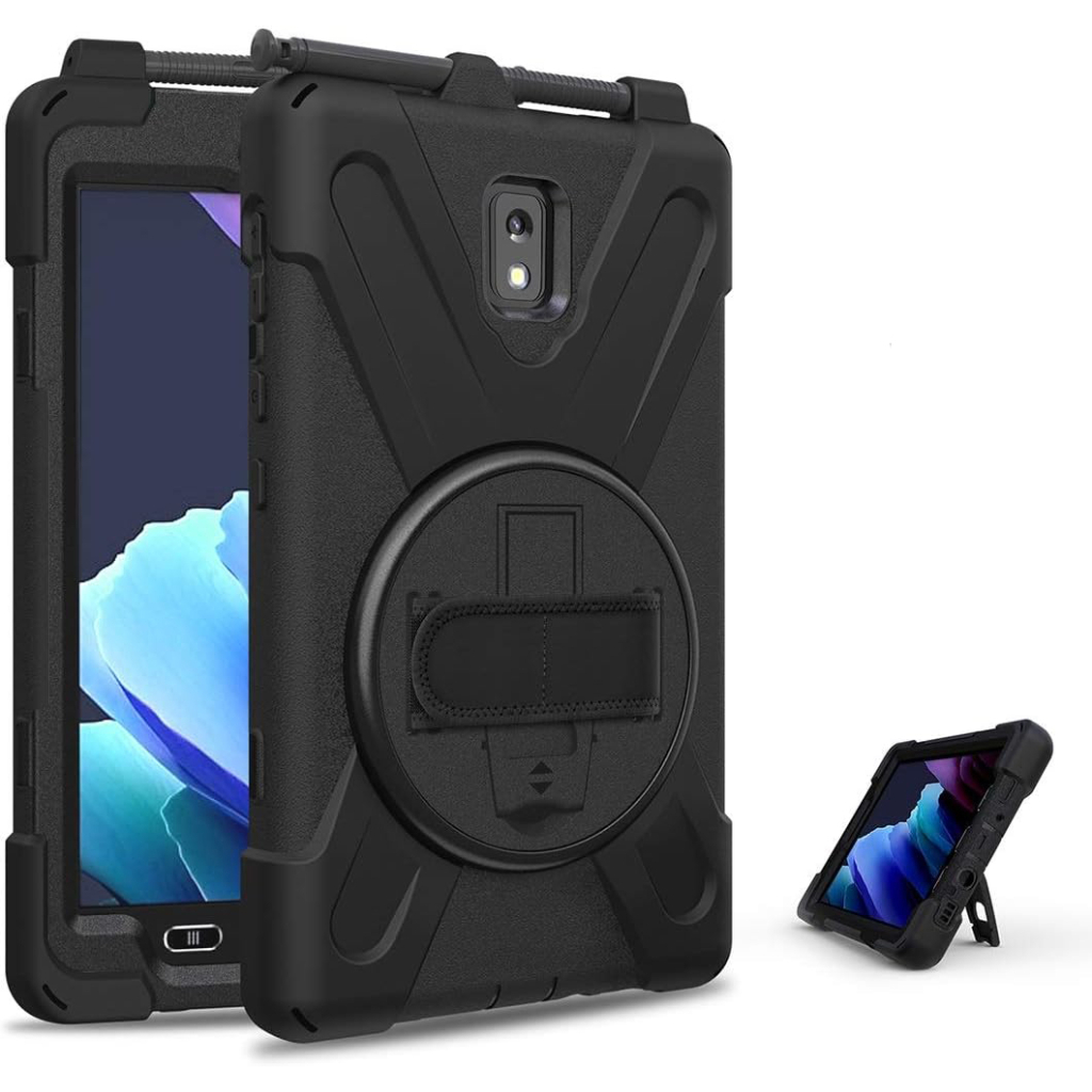 Чохол до планшета BeCover Heavy Duty Case Samsung Galaxy Tab Active 3 SM-T570/SM-T575/SM-T577 8" Black (710047) - зображення 5