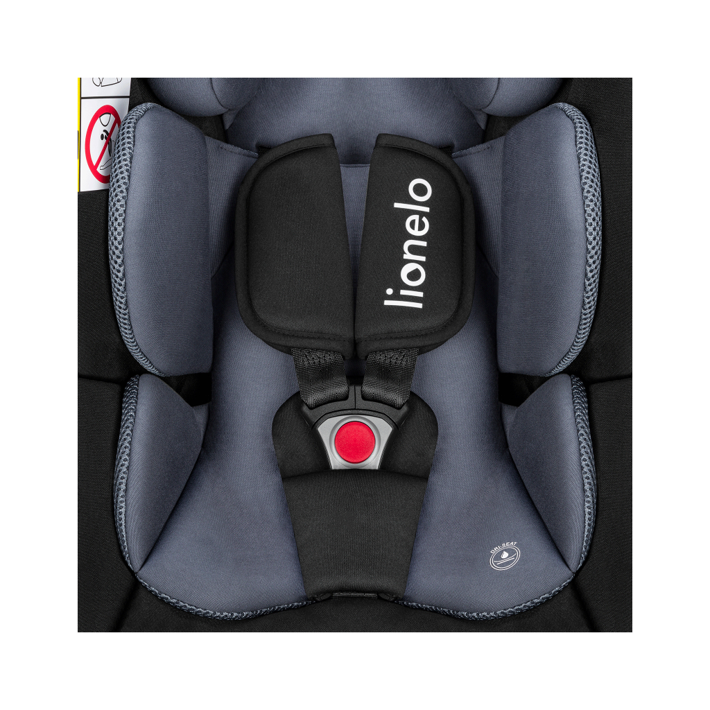 Автокрісло Lionelo Astrid I-Size Set Black Grey (LO-ASTRID I-SIZE SET BLACK GREY) - зображення 6