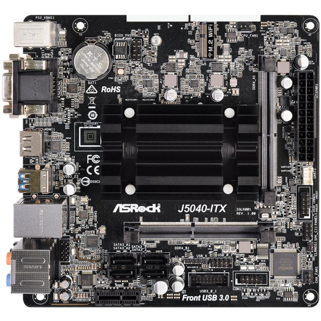 Материнська плата ASRock J5040-ITX - зображення 2