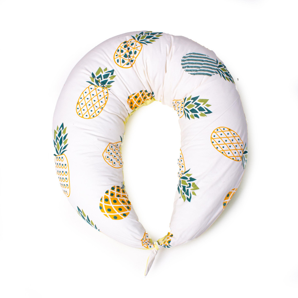 Подушка MirSon для вагітних та годування №8314 Print Line 17-0242 Salyut Бязь 30х170х20 см (2200006200390) - зображення 2