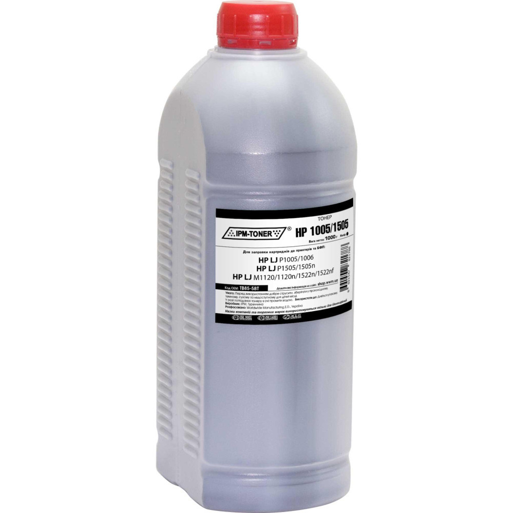 Тонер WWM HP LJ P1005/1006 IPM фасування (TB85-5BT) - зображення 1