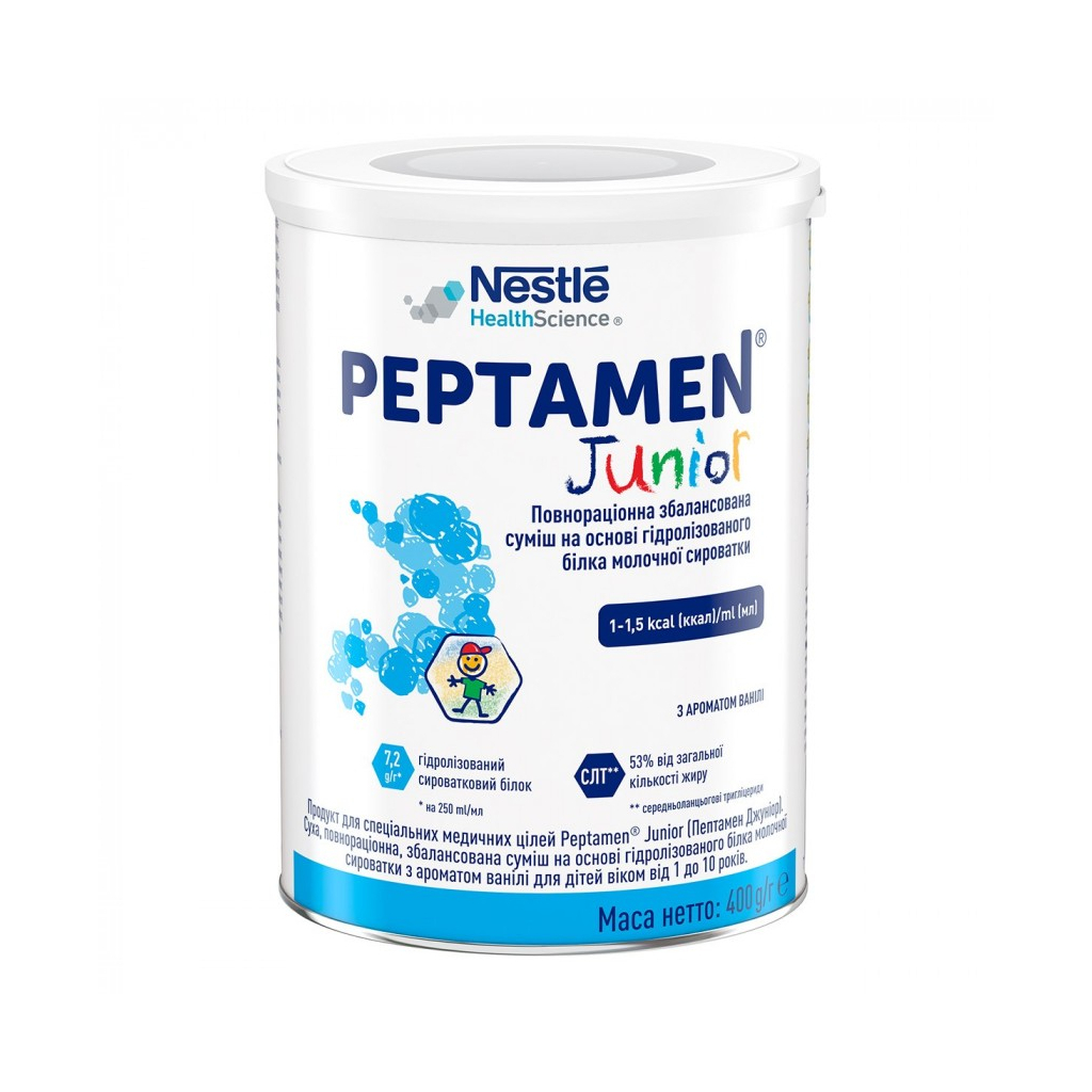Дитяча суміш Nestle Peptamen Junior ACE002-2 400 г (7613034993816) - изображение 1