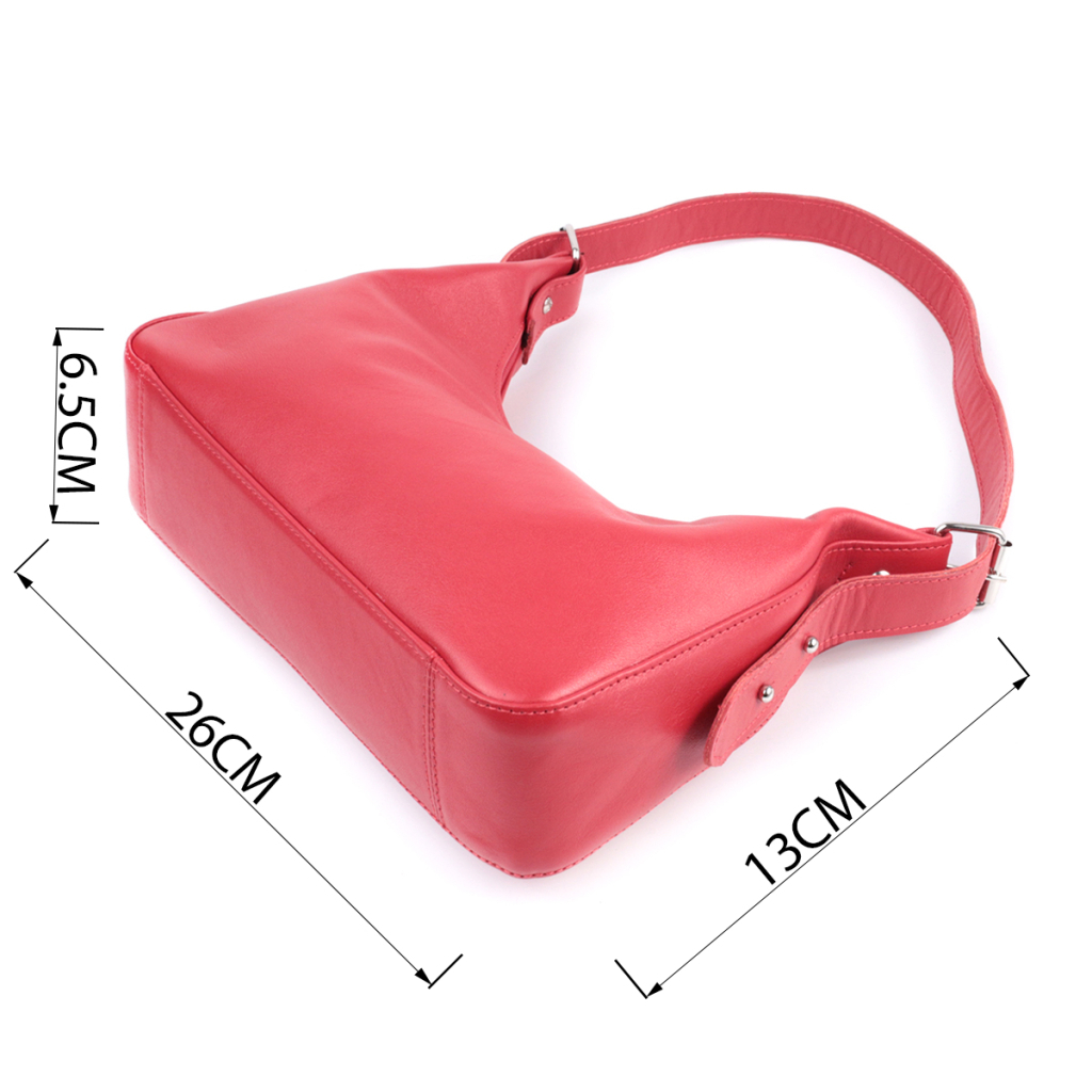 Сумка Shvigel З натуральної шкіри Червона (22832) - зображення 3