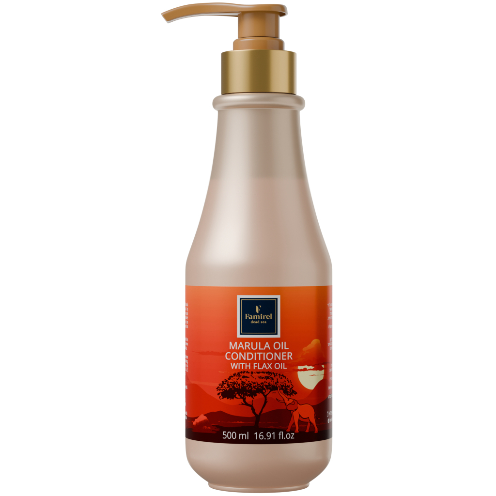 Кондиціонер для волосся Famirel Marula Oil With Flax Oil 500 мл (7290114085816) - зображення 1