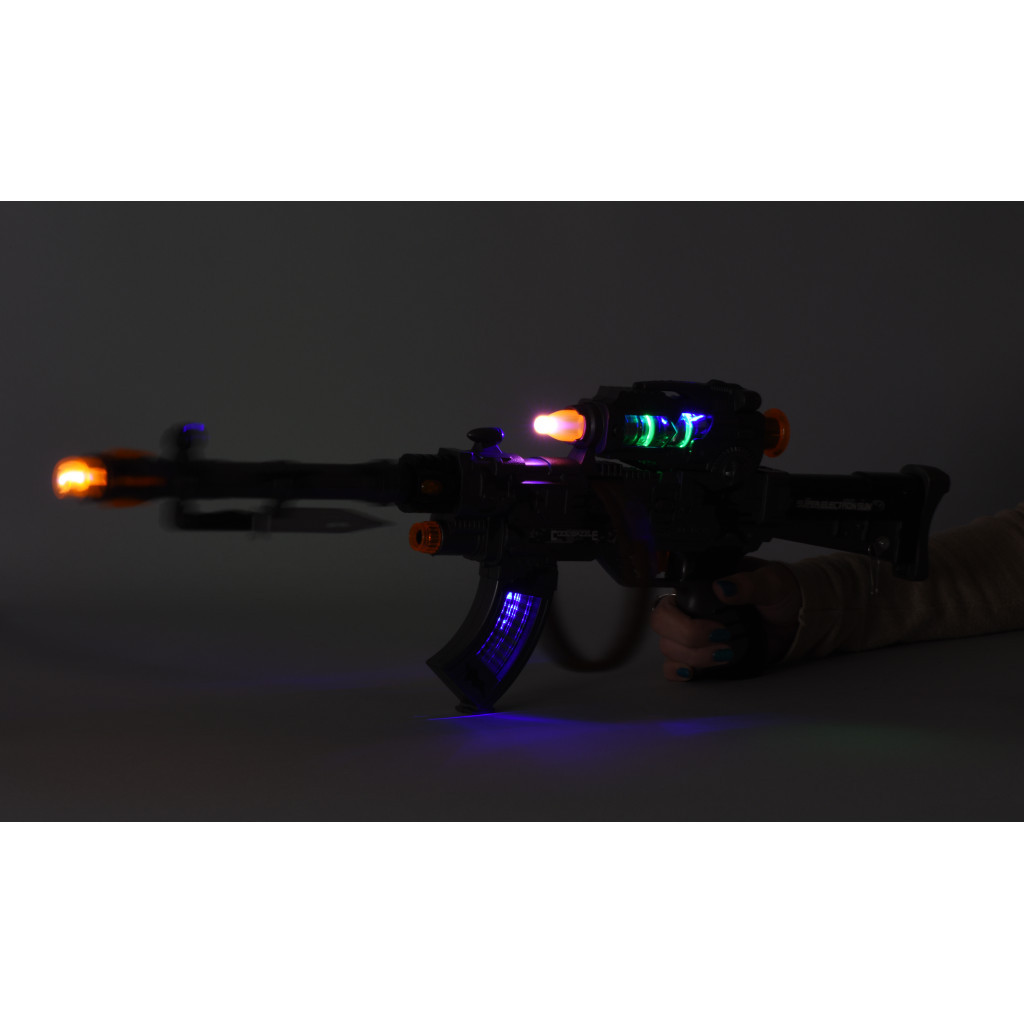 Іграшкова зброя Same Toy Сyber Mission Кулемет сірий (DF-11218BUt) - зображення 3