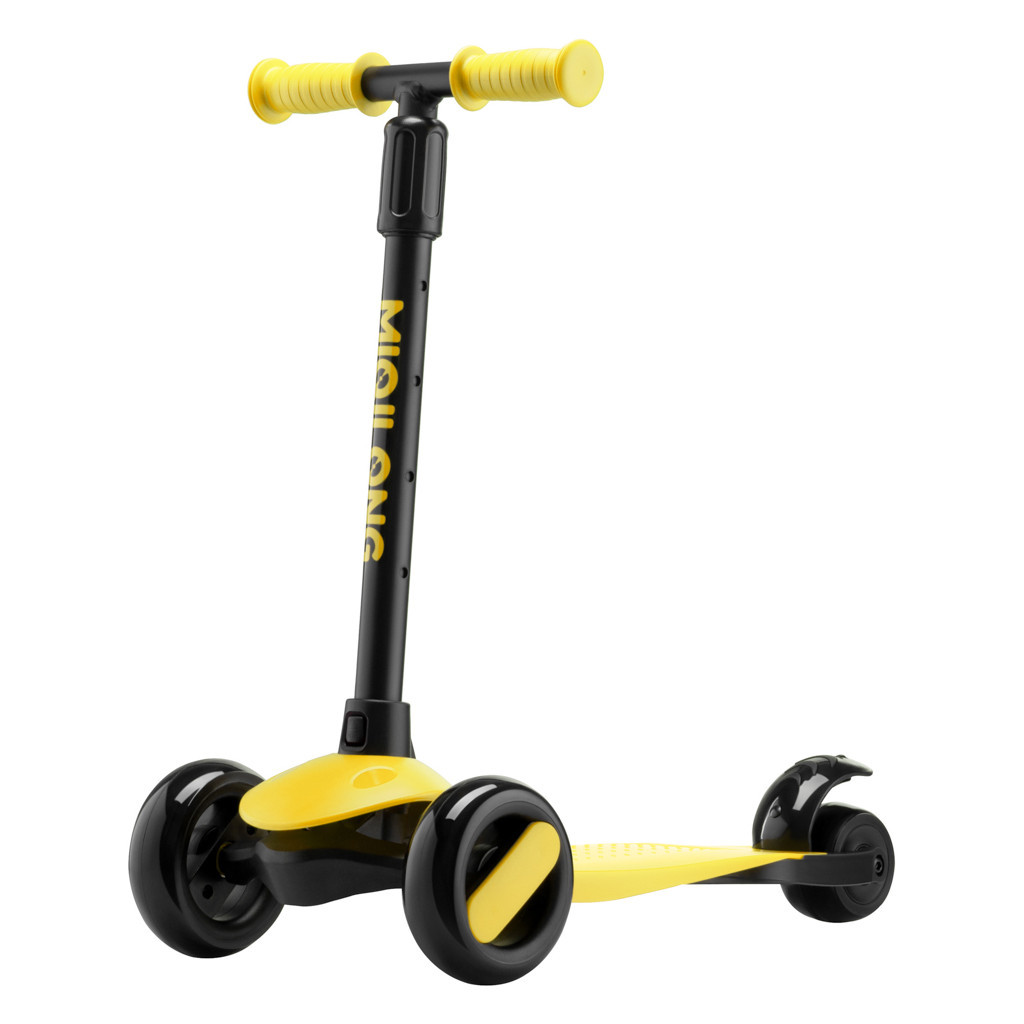 Самокат Miqilong Mine Жовтий (MINE-125-YELLOW) - зображення 1