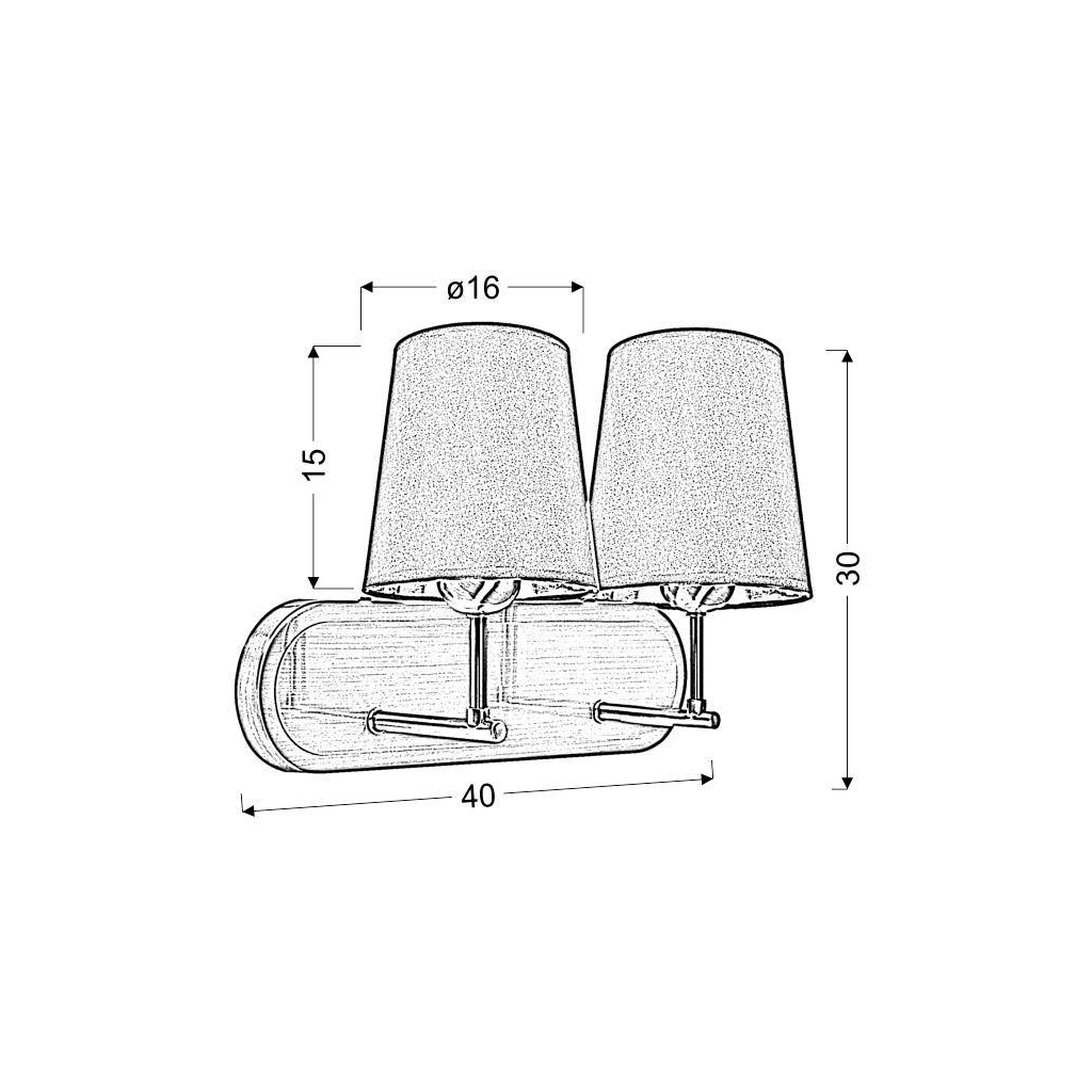 Бра Candellux 22-53503 MILONGA (22-53503) - зображення 2