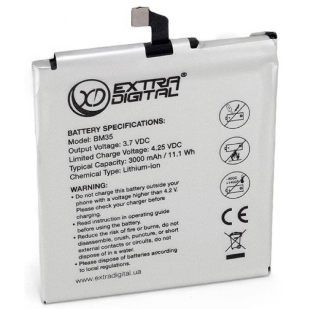 Акумуляторна батарея Extradigital Xiaomi Mi 4c (BM35) 3000 mAh (BMX6443) - зображення 1