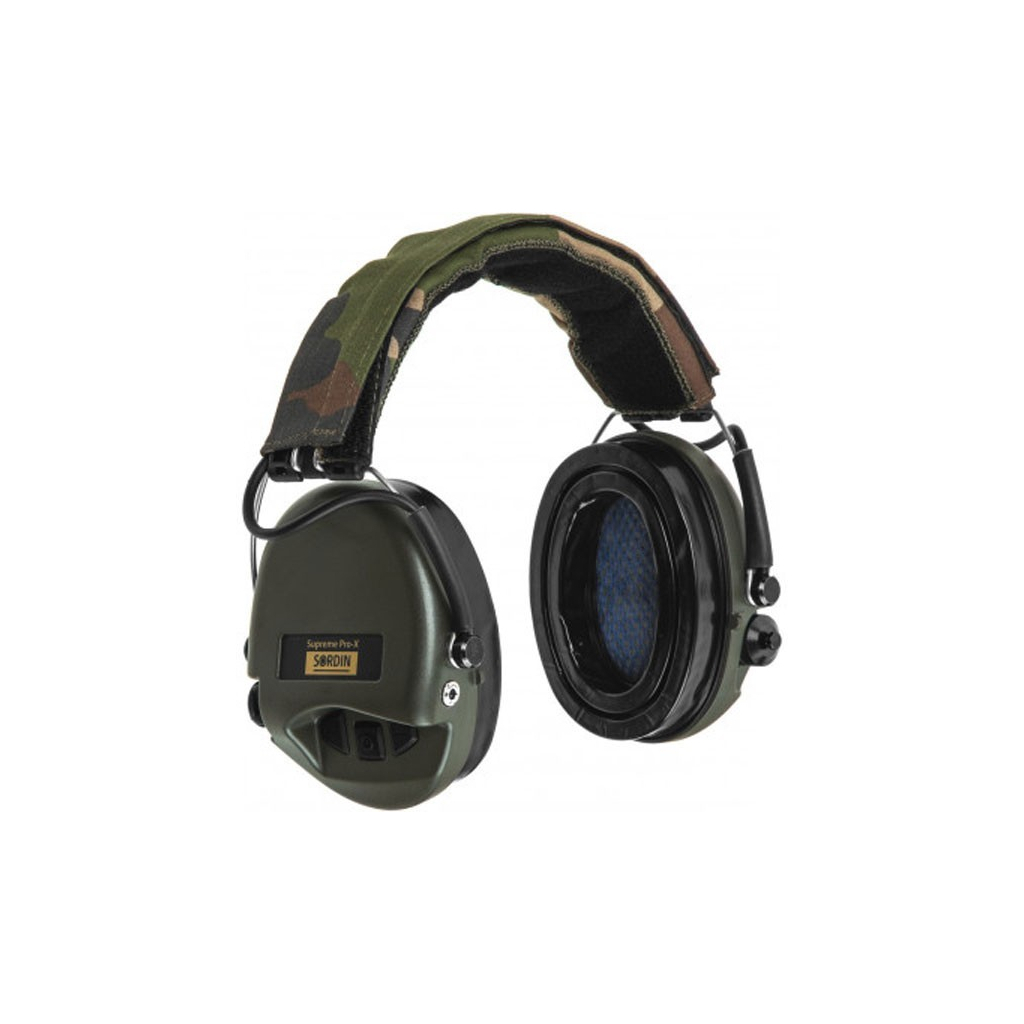 Тактичні навушники Sordin Supreme Pro X LED Olive (75302-X-07-S) - зображення 2