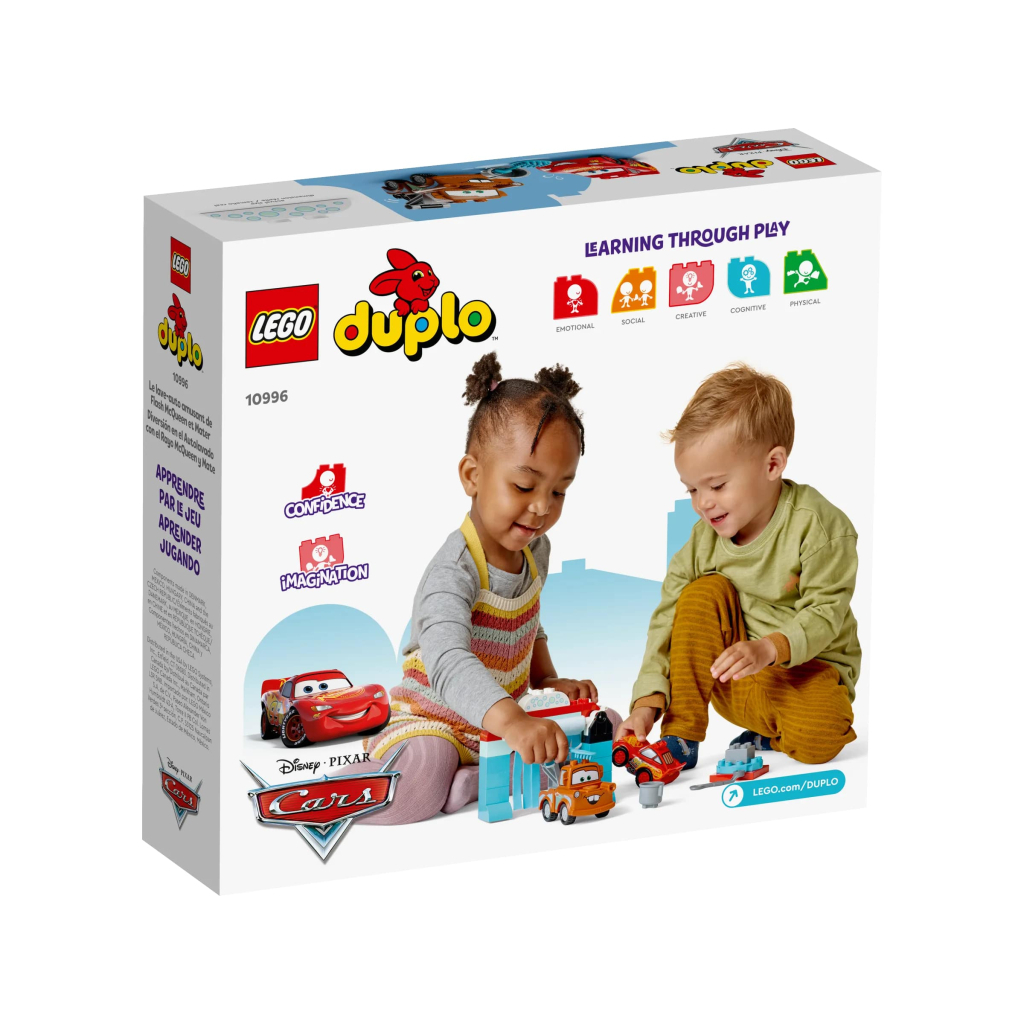 Конструктор LEGO DUPLO Disney Розваги Блискавки МакКвіна й Сирника на автомийці 29 деталей (10996-) - зображення 6