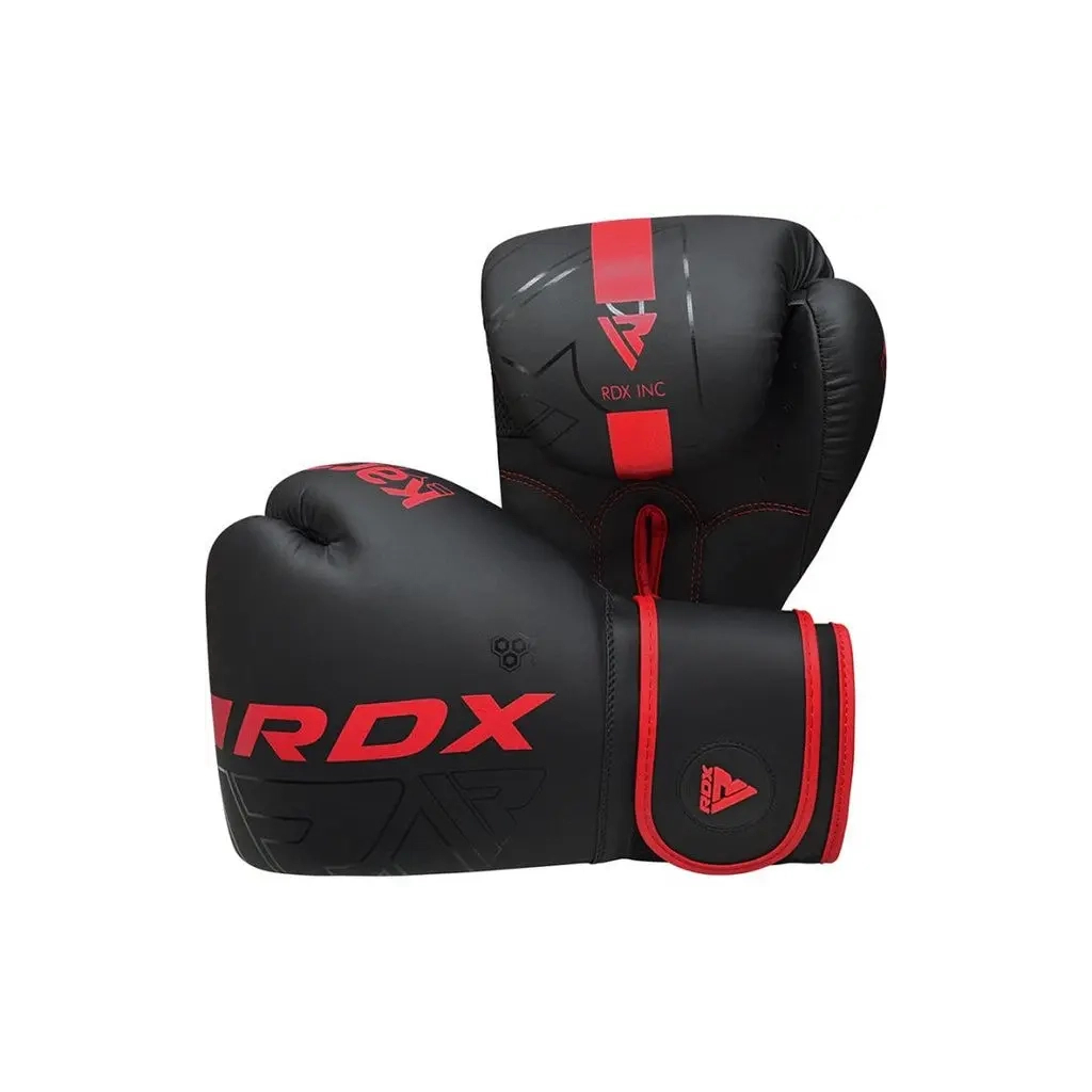 Боксерські рукавички RDX F6 Kara Matte Red 14 унцій (BGR-F6MR-14OZ) - зображення 3